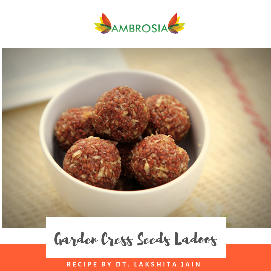 Garden Cress Laddos – Ambrosia Nuts
