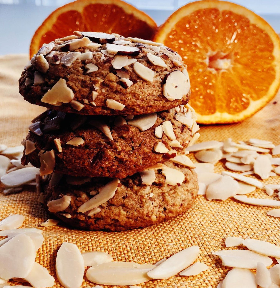 ALMOND ORANGE COOKIES – Ambrosia Nuts