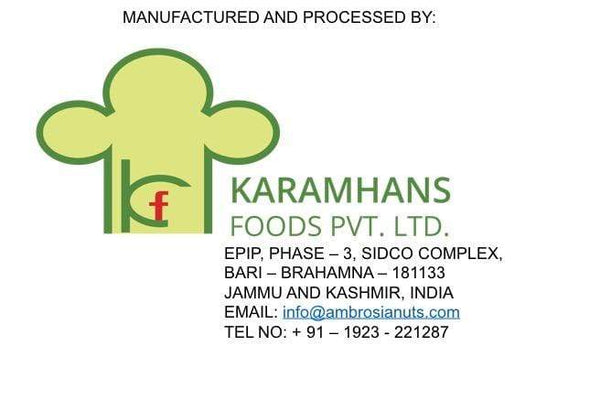 Ambrosia Nuts Online Raw California Almonds & Pistachio Combo 500 g (Pack of 2, Each 250 g)