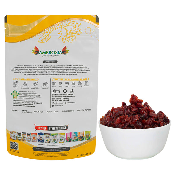 Dried Cranberry Whole 250g