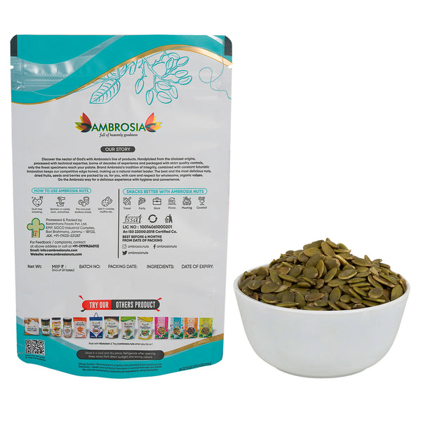 Pumpkin Seeds Raw Pouch 250g