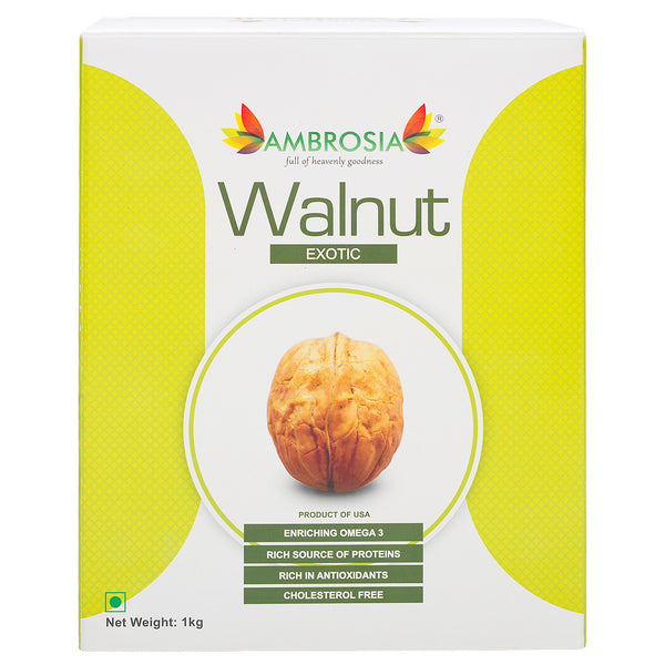 Walnut Inshell Exotic 1kg | Extra Jumbo Size Akhrot