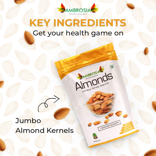 Almond Kernels Jumbo size 250g