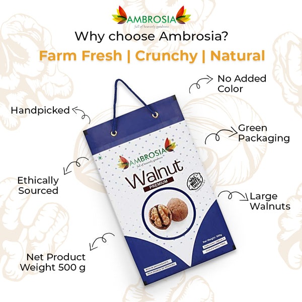 Walnut Inshell 500g | Premium Jumbo Size
