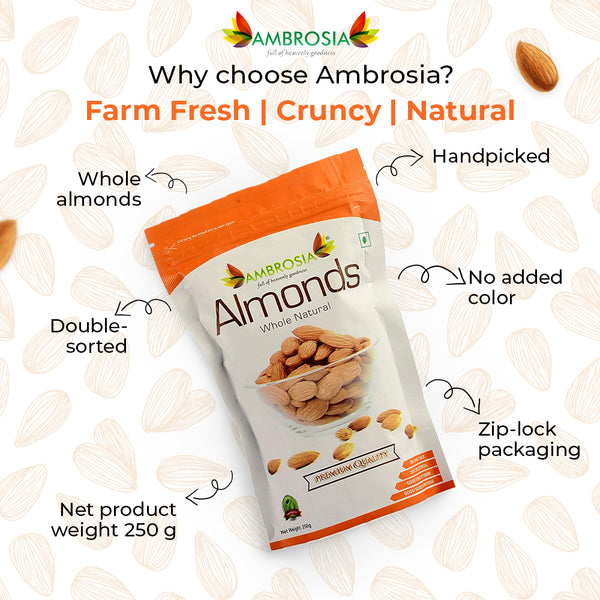 Almond Kernels Premium 250g