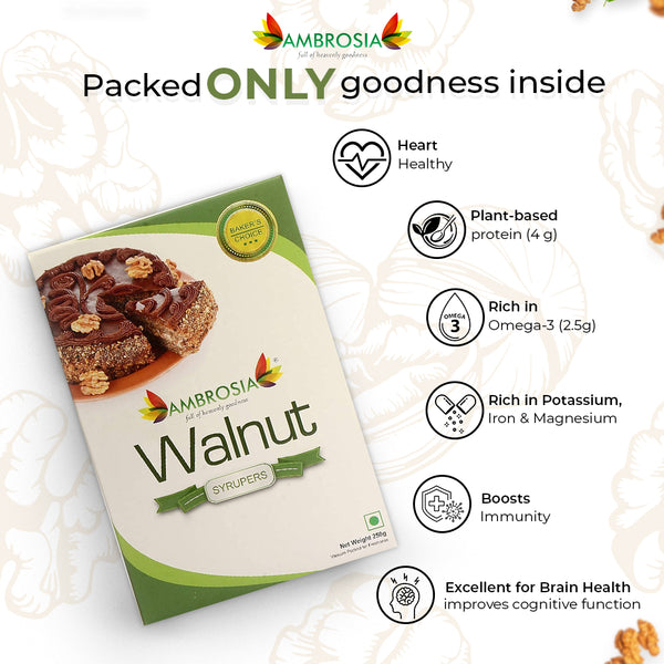 Walnut Kernels 250gm - Syrupers | Extra Light Quarters