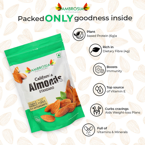 Almond Kernels California 500g | Whole Almonds
