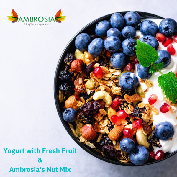 Ambrosia Nut Mix 200 g | Trail Mix for Naturally Healthy & Delicious Snacking