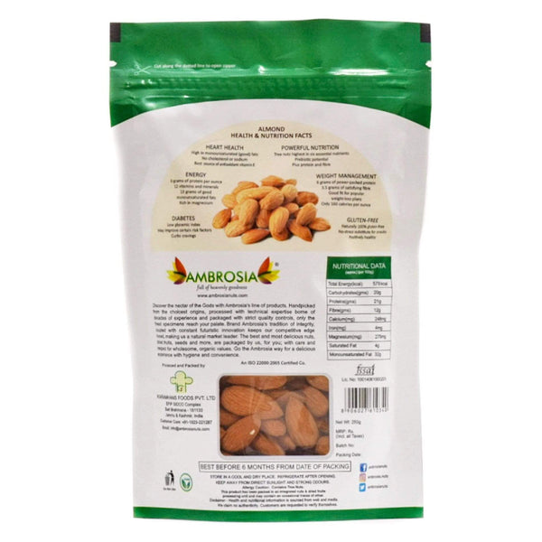 Ambrosia Nuts Online Kernels California Almond Kernels