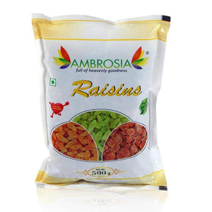 Ambrosia Nuts Online Kernels Indian Raisins - Premium 500g