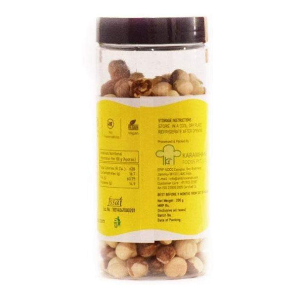 Ambrosia Nuts Online Roasted Kashmiri Roasted Hazelnuts - Natural 200g