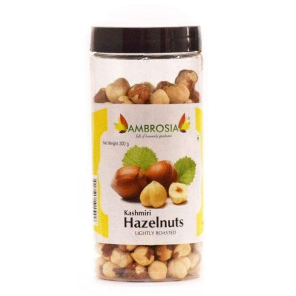 Ambrosia Nuts Online Roasted Kashmiri Roasted Hazelnuts - Natural 200g